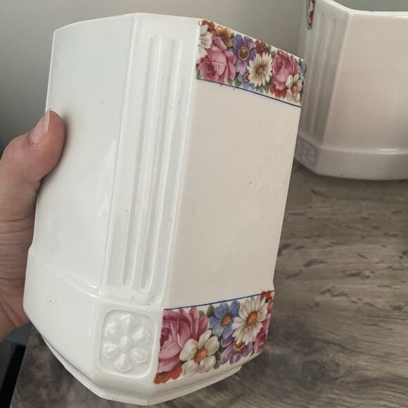 Vintage MZ Altrohlau Czechoslovakia CMR coffe Tea Canister set kerag Carlsbad - Picture 12 of 16